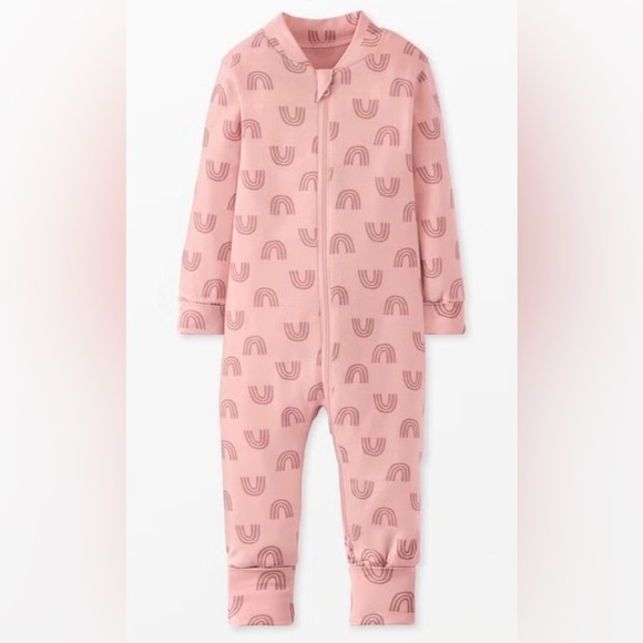 Hanna Andersson Baby 2-Way Zip Sleeper in HannaSoft - Picture 1 of 8